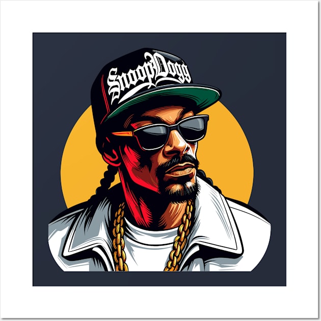 Snoop Dogg 1 Wall Art by Bentonhio